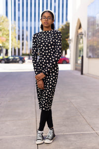 Dandie Long Sleeve Midi Dress