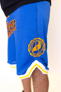 Prayer Warrior Blue Shorts