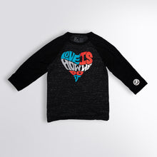 Load image into Gallery viewer, Love is how we do it (3/4 Raglan Tee)