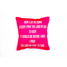 Load image into Gallery viewer, Decorative Prayer Pillow (RED) (PINK) (BLUE)